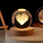 Pack of 1 Love Heart Lamp